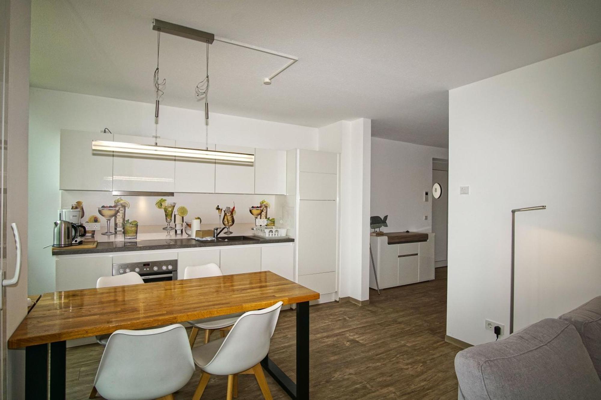 Haus Hafenkieker Fewo 08 - Balkon, Hafenblick Putbus Dış mekan fotoğraf